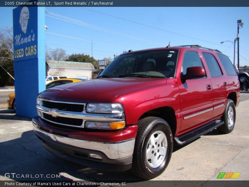 Sport Red Metallic / Tan/Neutral 2005 Chevrolet Tahoe LT