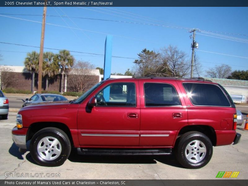 Sport Red Metallic / Tan/Neutral 2005 Chevrolet Tahoe LT