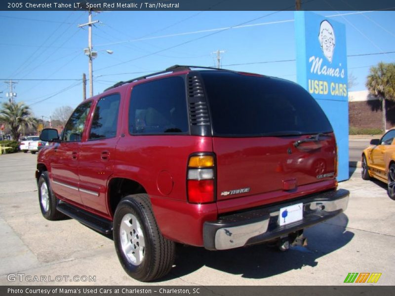 Sport Red Metallic / Tan/Neutral 2005 Chevrolet Tahoe LT