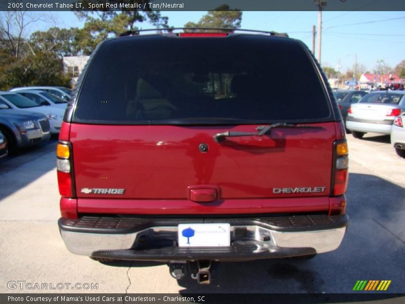 Sport Red Metallic / Tan/Neutral 2005 Chevrolet Tahoe LT
