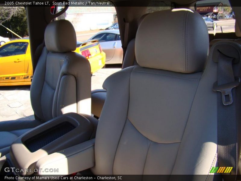 Sport Red Metallic / Tan/Neutral 2005 Chevrolet Tahoe LT