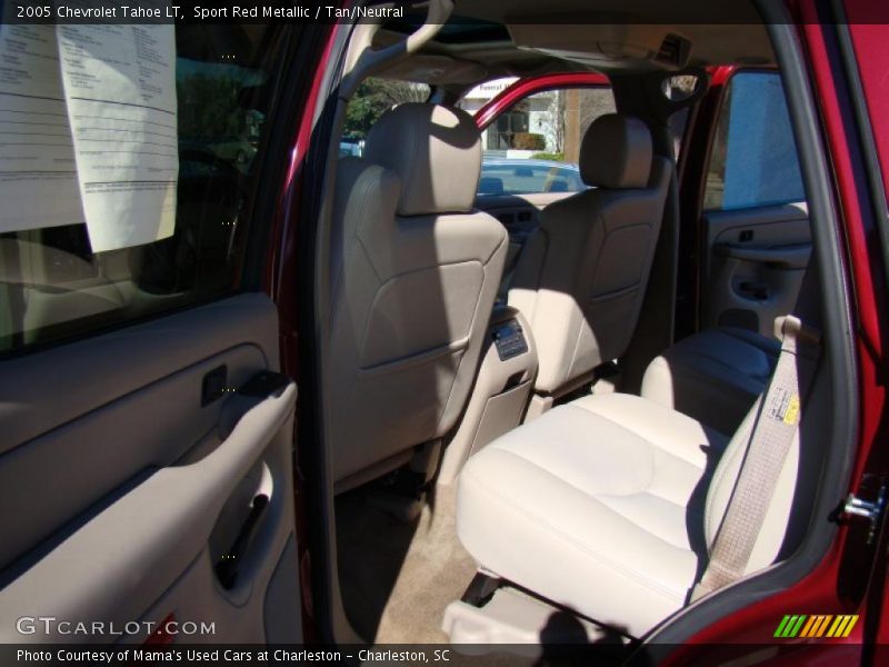Sport Red Metallic / Tan/Neutral 2005 Chevrolet Tahoe LT