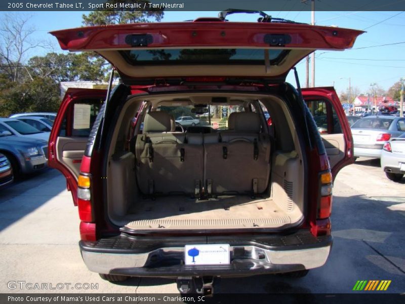 Sport Red Metallic / Tan/Neutral 2005 Chevrolet Tahoe LT
