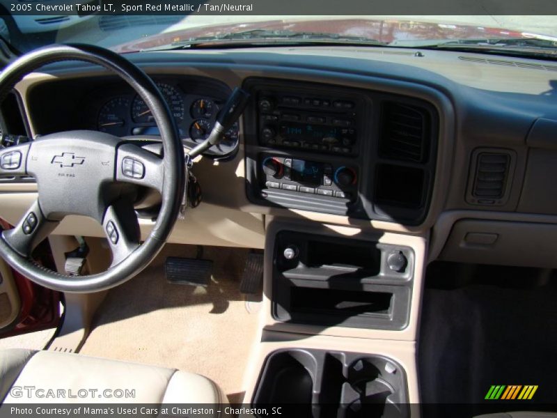 Sport Red Metallic / Tan/Neutral 2005 Chevrolet Tahoe LT