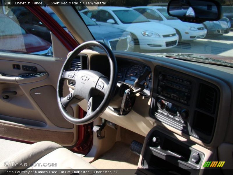 Sport Red Metallic / Tan/Neutral 2005 Chevrolet Tahoe LT