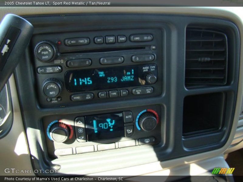 Sport Red Metallic / Tan/Neutral 2005 Chevrolet Tahoe LT