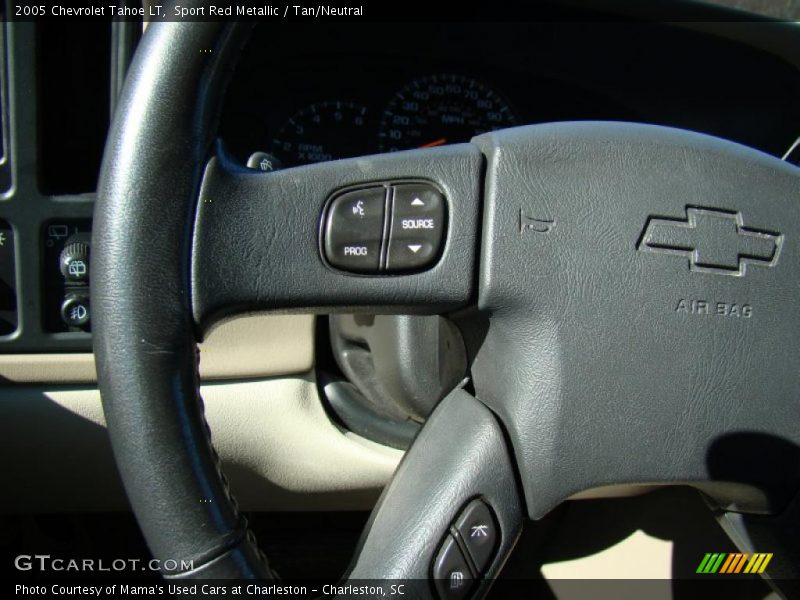 Sport Red Metallic / Tan/Neutral 2005 Chevrolet Tahoe LT
