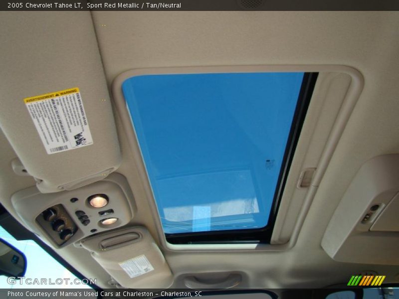 Sport Red Metallic / Tan/Neutral 2005 Chevrolet Tahoe LT