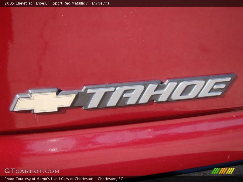 Sport Red Metallic / Tan/Neutral 2005 Chevrolet Tahoe LT