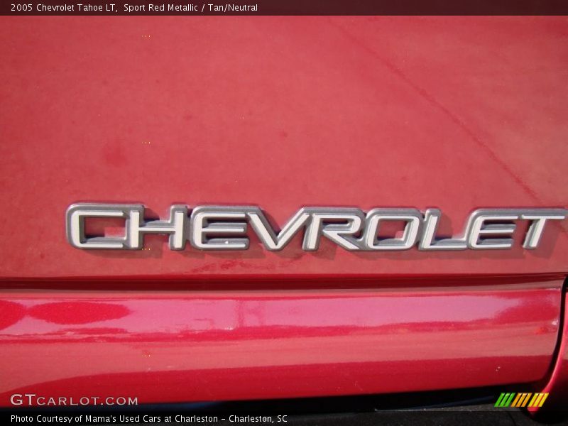 Sport Red Metallic / Tan/Neutral 2005 Chevrolet Tahoe LT