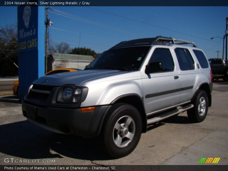 Silver Lightning Metallic / Gray 2004 Nissan Xterra