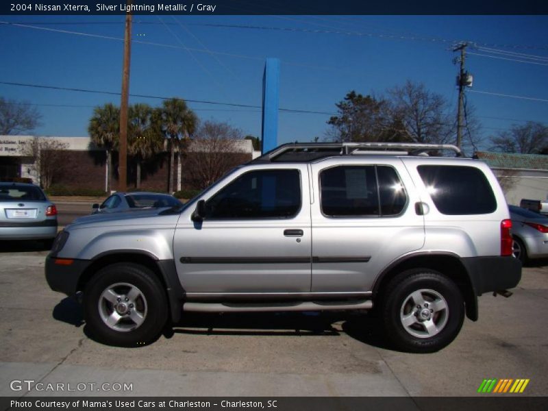 Silver Lightning Metallic / Gray 2004 Nissan Xterra