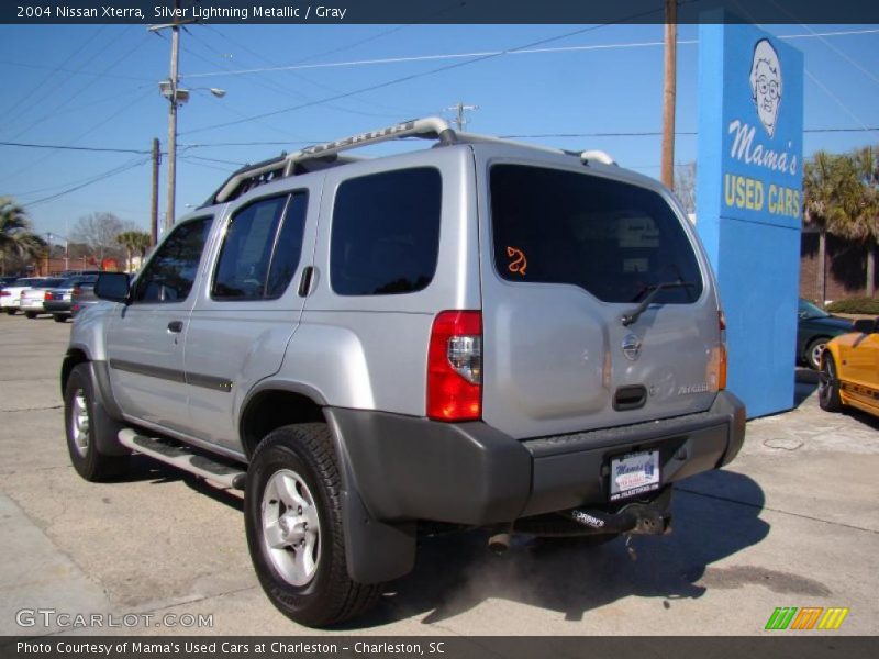 Silver Lightning Metallic / Gray 2004 Nissan Xterra