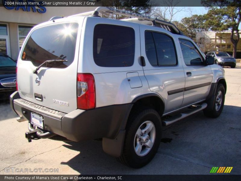Silver Lightning Metallic / Gray 2004 Nissan Xterra