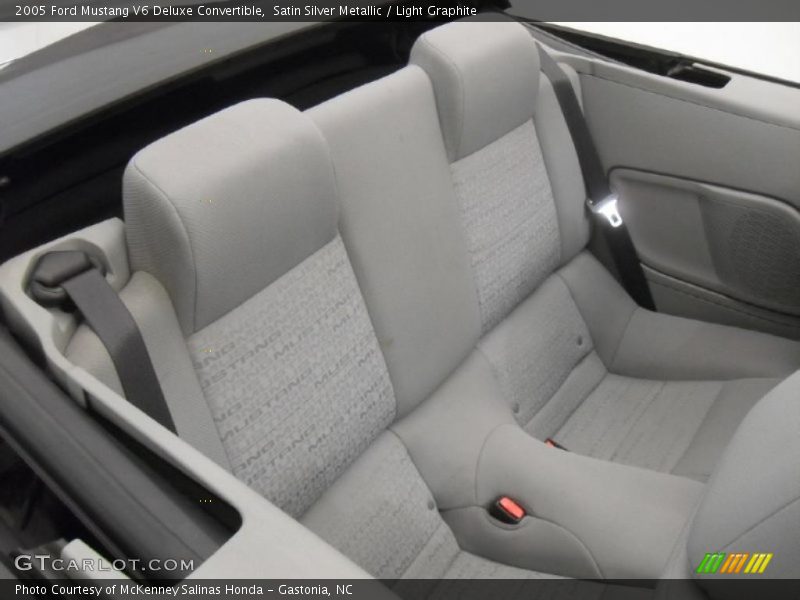  2005 Mustang V6 Deluxe Convertible Light Graphite Interior