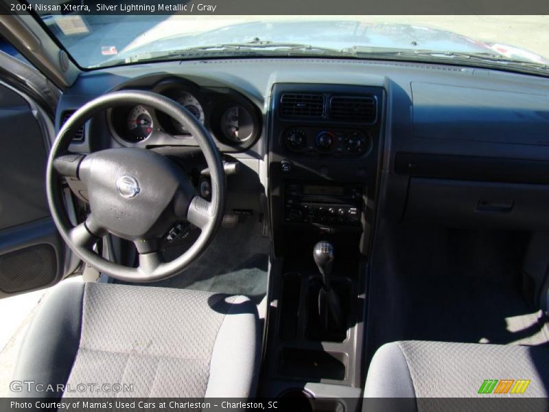 Silver Lightning Metallic / Gray 2004 Nissan Xterra