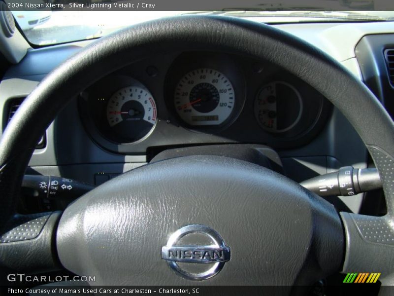 Silver Lightning Metallic / Gray 2004 Nissan Xterra