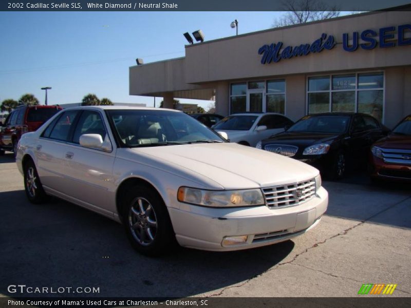 White Diamond / Neutral Shale 2002 Cadillac Seville SLS
