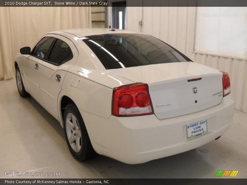 Stone White / Dark Slate Gray 2010 Dodge Charger SXT