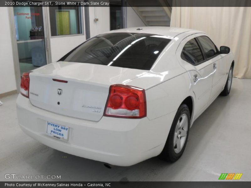 Stone White / Dark Slate Gray 2010 Dodge Charger SXT