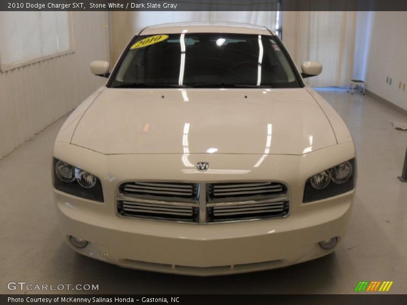 Stone White / Dark Slate Gray 2010 Dodge Charger SXT