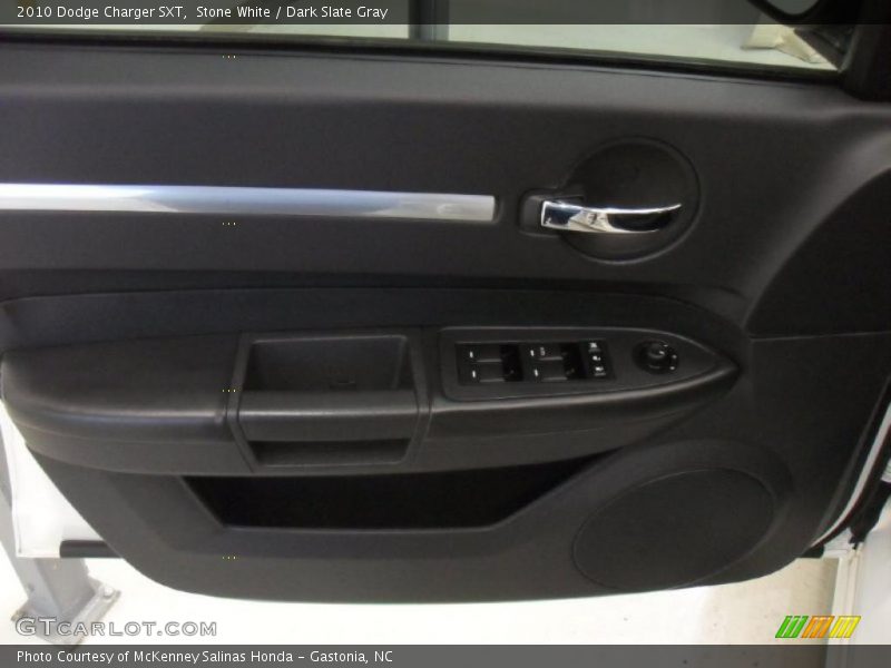 Stone White / Dark Slate Gray 2010 Dodge Charger SXT