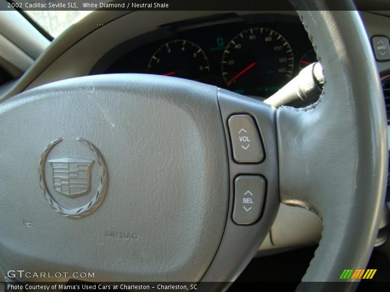 White Diamond / Neutral Shale 2002 Cadillac Seville SLS