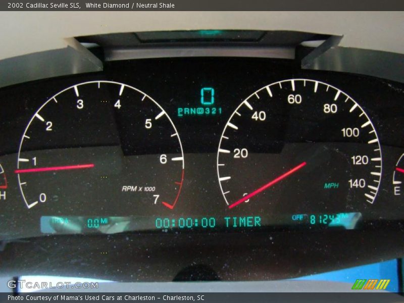 White Diamond / Neutral Shale 2002 Cadillac Seville SLS