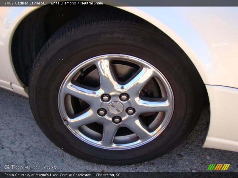 White Diamond / Neutral Shale 2002 Cadillac Seville SLS