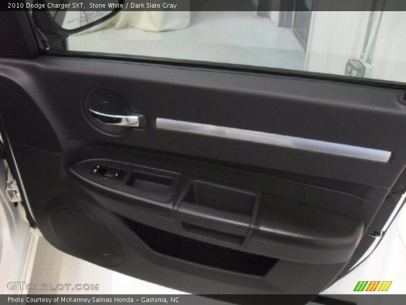 Stone White / Dark Slate Gray 2010 Dodge Charger SXT