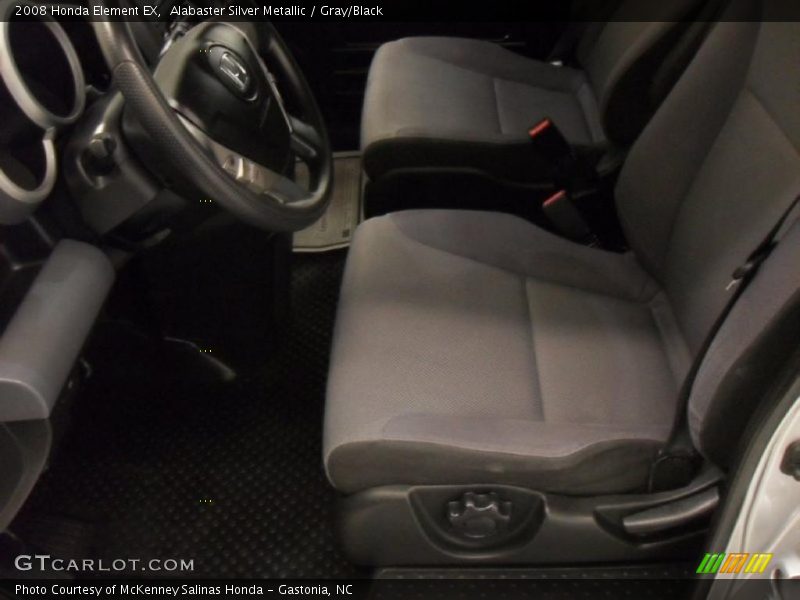 Alabaster Silver Metallic / Gray/Black 2008 Honda Element EX
