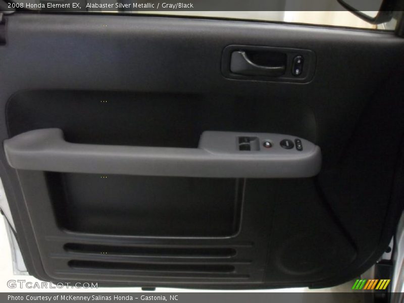 Alabaster Silver Metallic / Gray/Black 2008 Honda Element EX