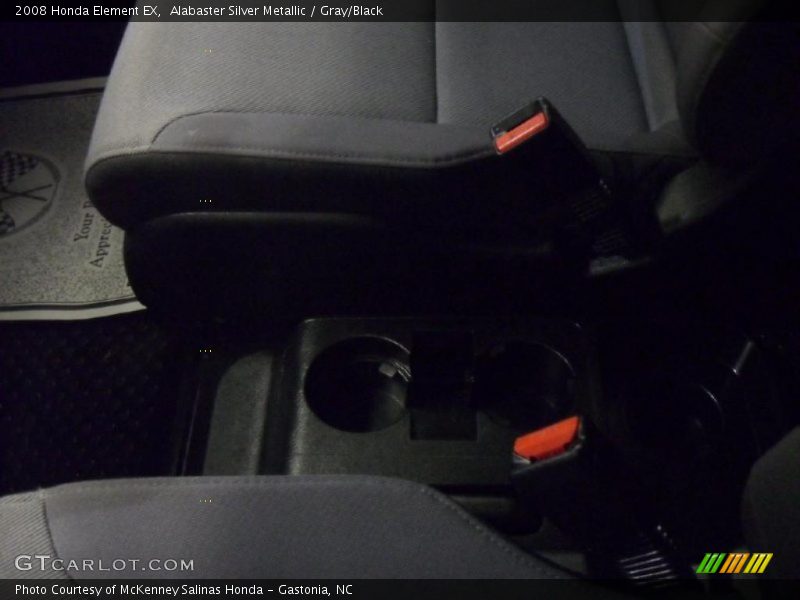 Alabaster Silver Metallic / Gray/Black 2008 Honda Element EX