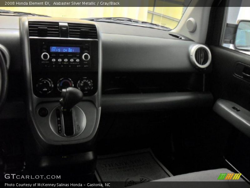 Alabaster Silver Metallic / Gray/Black 2008 Honda Element EX