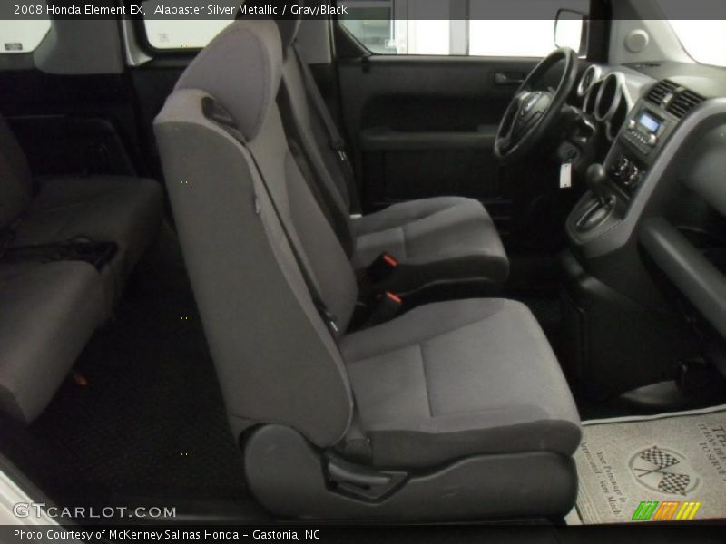 Alabaster Silver Metallic / Gray/Black 2008 Honda Element EX