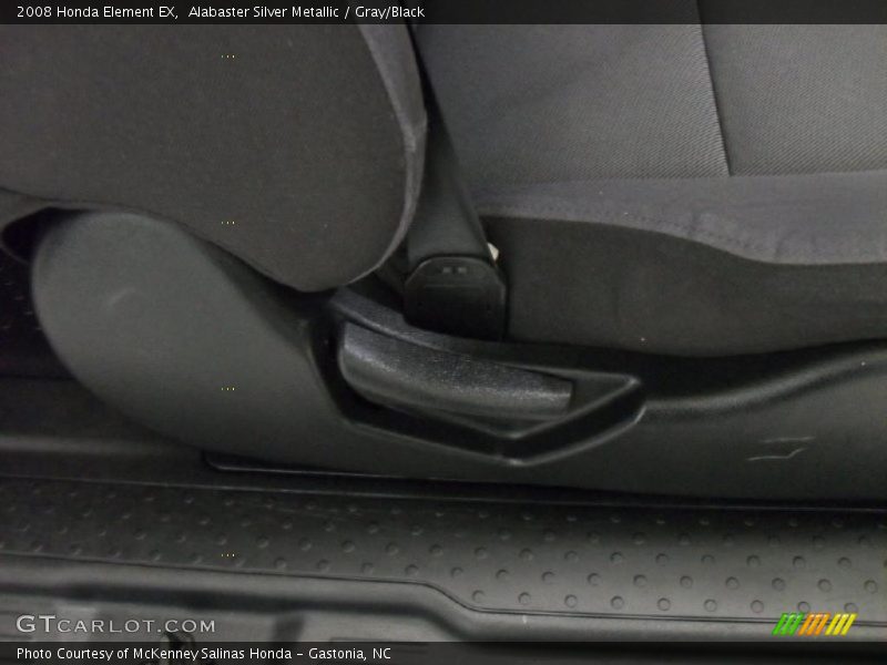 Alabaster Silver Metallic / Gray/Black 2008 Honda Element EX
