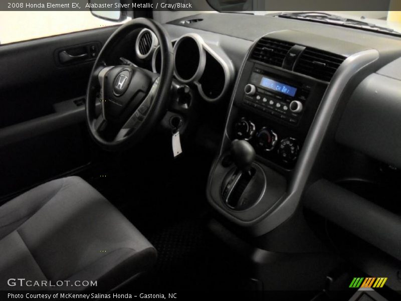 Alabaster Silver Metallic / Gray/Black 2008 Honda Element EX
