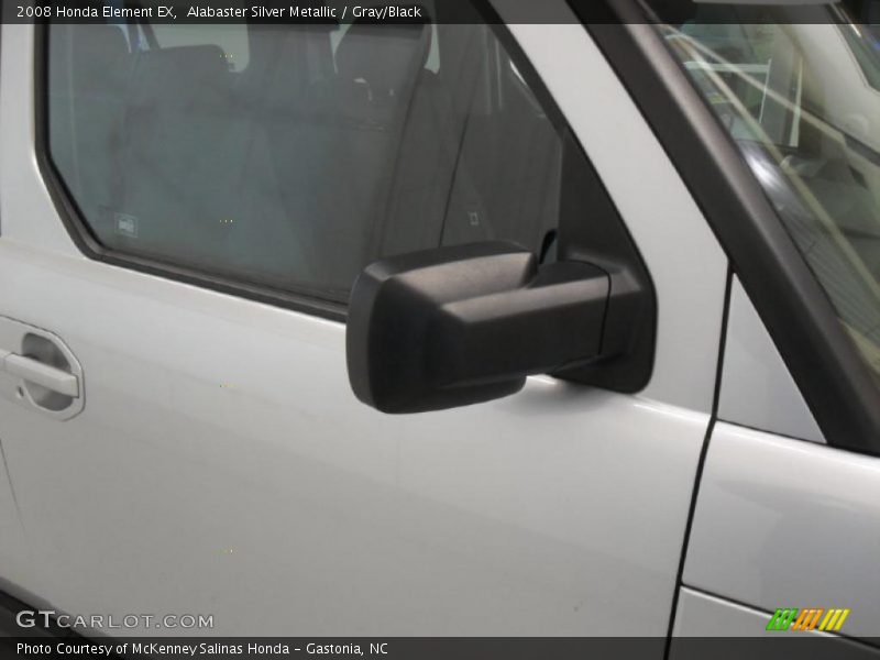 Alabaster Silver Metallic / Gray/Black 2008 Honda Element EX