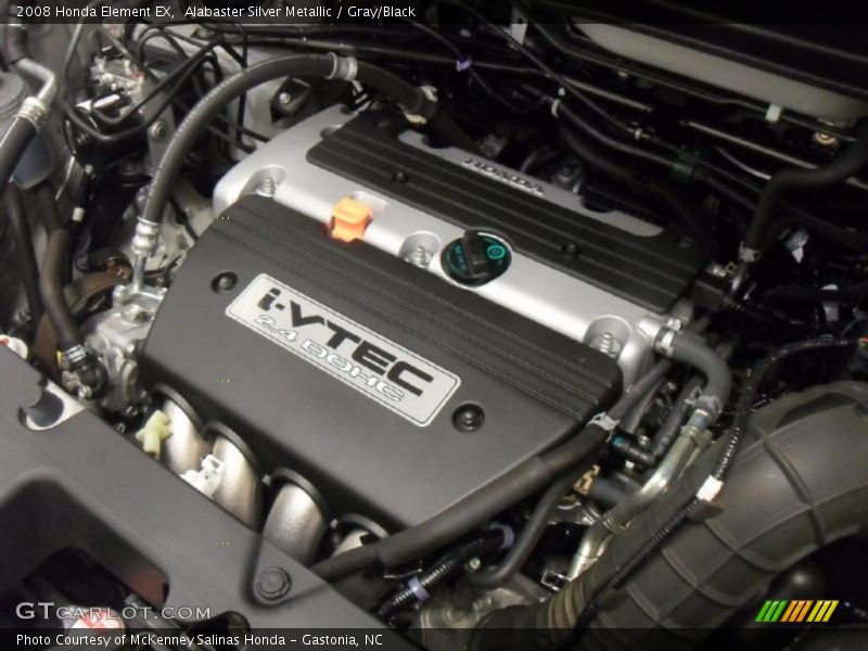 Alabaster Silver Metallic / Gray/Black 2008 Honda Element EX