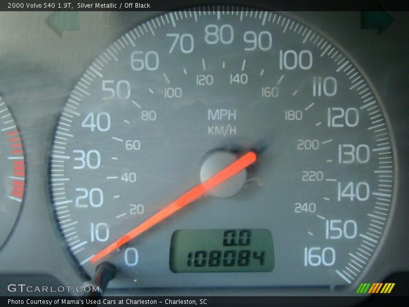Silver Metallic / Off Black 2000 Volvo S40 1.9T