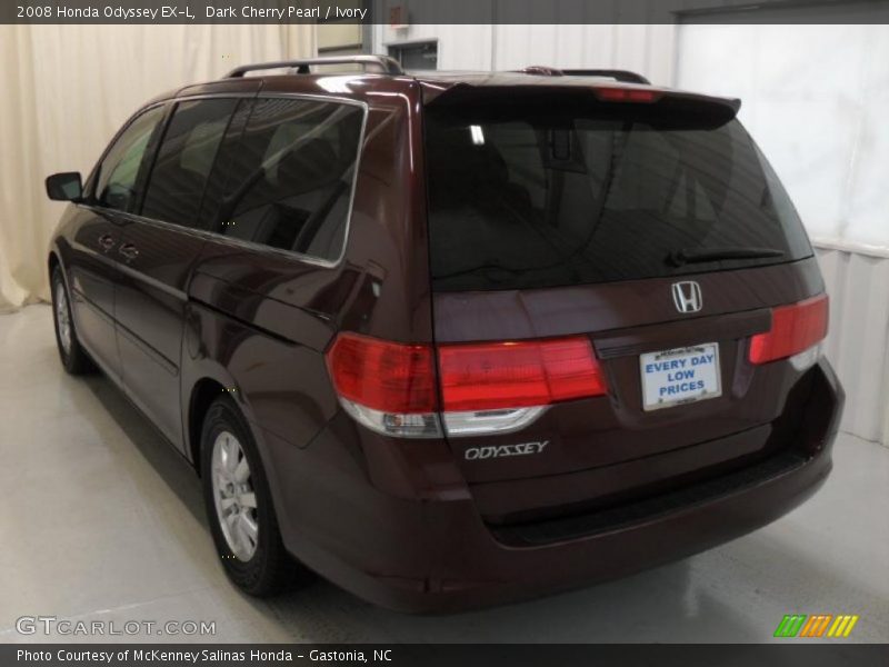 Dark Cherry Pearl / Ivory 2008 Honda Odyssey EX-L