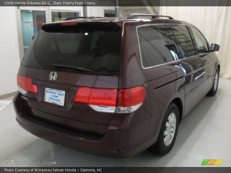 Dark Cherry Pearl / Ivory 2008 Honda Odyssey EX-L