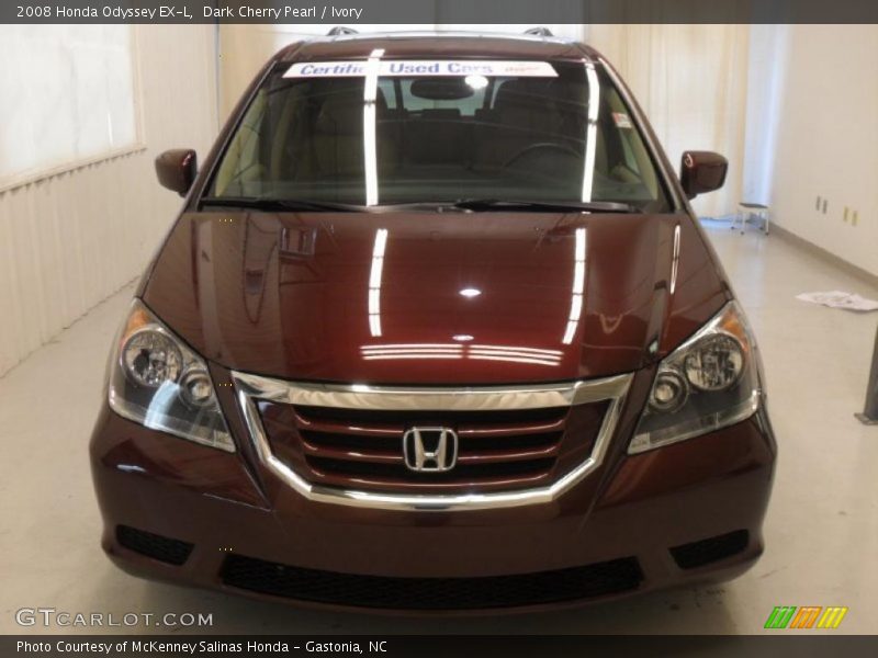 Dark Cherry Pearl / Ivory 2008 Honda Odyssey EX-L
