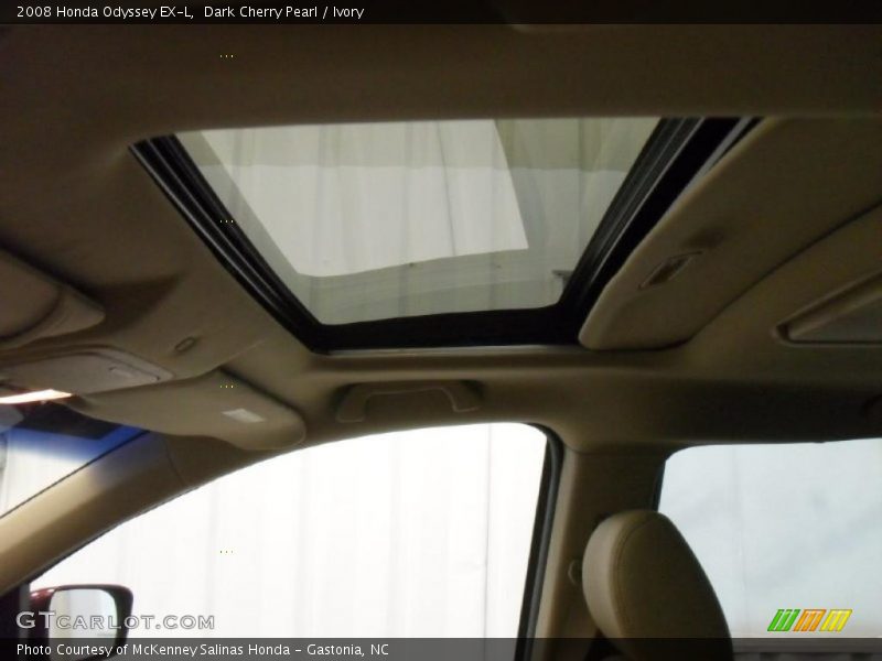 Dark Cherry Pearl / Ivory 2008 Honda Odyssey EX-L