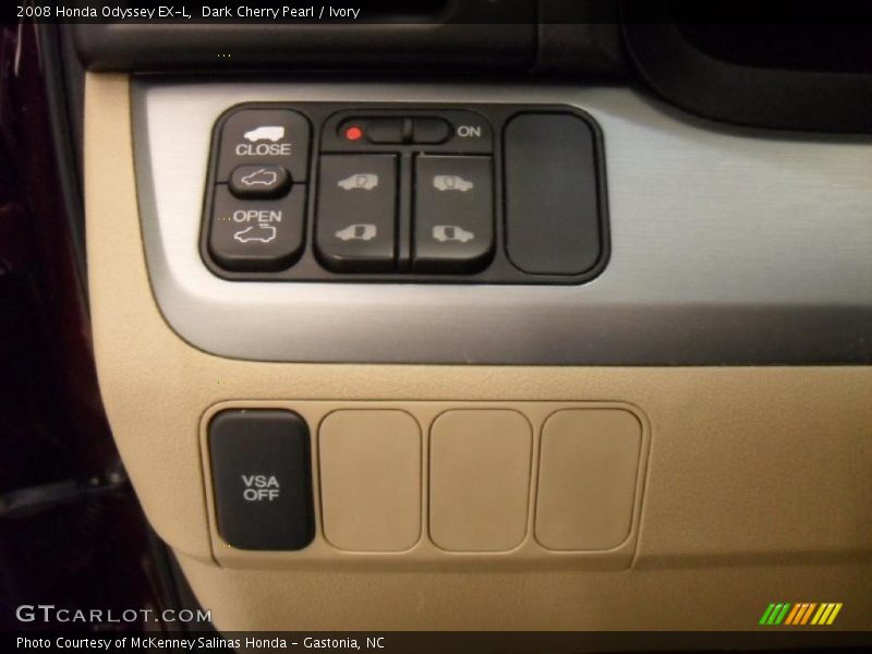 Dark Cherry Pearl / Ivory 2008 Honda Odyssey EX-L