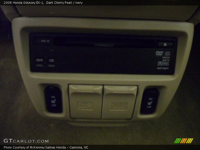 Dark Cherry Pearl / Ivory 2008 Honda Odyssey EX-L