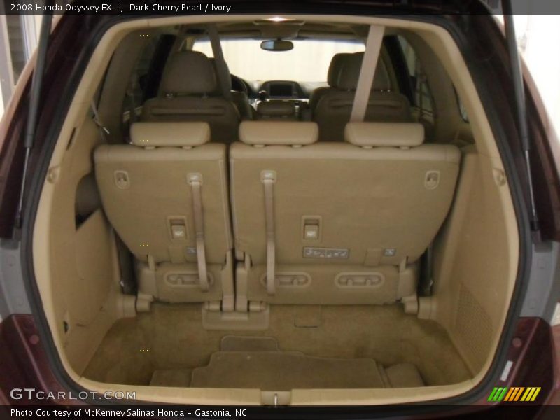 Dark Cherry Pearl / Ivory 2008 Honda Odyssey EX-L