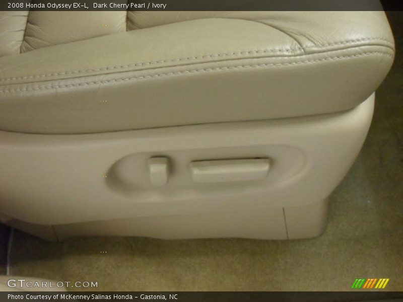 Dark Cherry Pearl / Ivory 2008 Honda Odyssey EX-L