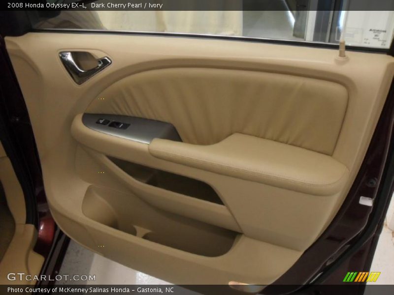 Dark Cherry Pearl / Ivory 2008 Honda Odyssey EX-L