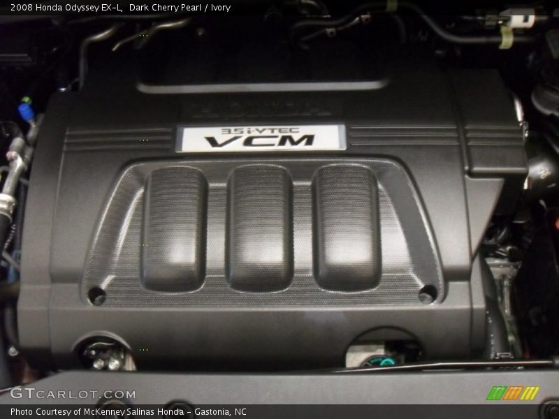 Dark Cherry Pearl / Ivory 2008 Honda Odyssey EX-L